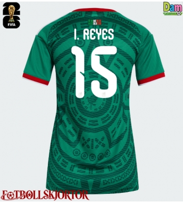 Mexiko Israel Reyes #15 Hemmatröja Dam VM 2026 Kortärmad